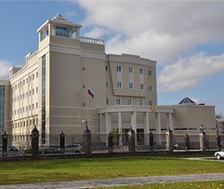 Посольство РФ в Минске пытались поджечь Посольство РФ в Минске пытались поджечь